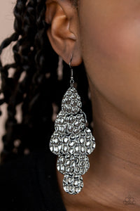 Instant Incandescence - Black Earring Paparazzi