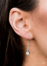 Load image into Gallery viewer, Paparazzi GLOW-Getter Glamour - White Rhinestone Necklace
