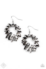 Load image into Gallery viewer, Try as I DYNAMITE - Silver Hematite Earring Paparazzi
