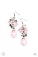 Load image into Gallery viewer, Before and AFTERGLOW - Pink Earring Paparazzi
