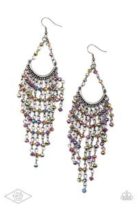 Metro Confetti - Multi Oil Spill Earring Paparazzi
