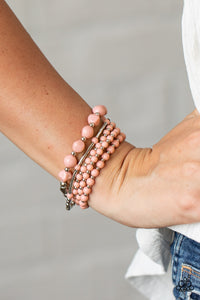 Vibrantly Vintage - Pink Bracelet Paparazzi