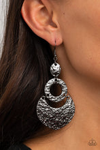 Load image into Gallery viewer, Shimmer Suite - Black Earring Paparazzi
