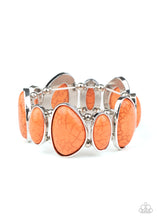 Load image into Gallery viewer, Feel At HOMESTEAD - Orange Stone Bracelet Paparazzi
