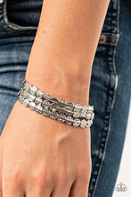 Load image into Gallery viewer, Hammered Heirloom - Silver Bracelet Paparazzi
