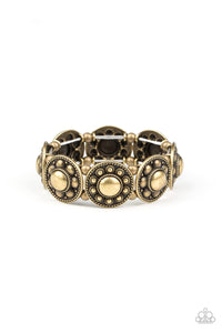 Rural Fields - Brass Bracelet Paparazzi