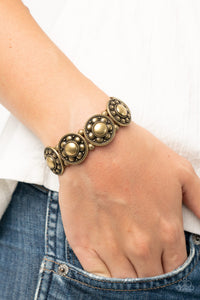 Rural Fields - Brass Bracelet Paparazzi