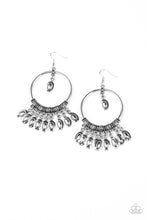 Load image into Gallery viewer, Metallic Harmony - Silver Earring Paparazzi
