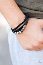 Load image into Gallery viewer, Off-Road Rebel - Black Stone Urban Bracelet Paparazzi
