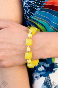 Glimpses of Malibu - Complete Trend Blend Yellow Set Paparazzi