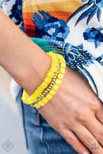 Load image into Gallery viewer, Glimpses of Malibu - Complete Trend Blend Yellow Set Paparazzi
