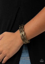 Load image into Gallery viewer, Its Five o FLOCK Somewhere - Brass Bracelet Paparazzi
