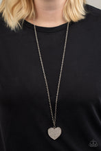 Load image into Gallery viewer, Paparazzi Have To Learn The HEART Way - White Necklace
