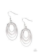 Paparazzi Earring ~ Date Night Diva - White