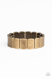 Retro Effect - Brass Bracelet Paparazzi