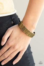 Load image into Gallery viewer, Retro Effect - Brass Bracelet Paparazzi
