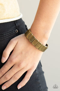 Retro Effect - Brass Bracelet Paparazzi