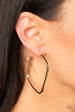 Load image into Gallery viewer, Brazen Beauty - Rose Gold Hoop Earring Paparazzi
