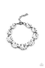 Load image into Gallery viewer, Paparazzi Cant Believe My ICE - Black Rhinestone Bracelet
