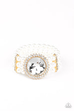 Load image into Gallery viewer, Paparazzi Speechless Sparkle - Gold Bracelet
