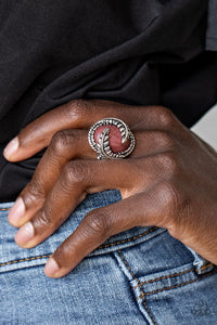 Palm Panache - Brown Stone Ring Paparazzi