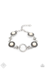 Load image into Gallery viewer, Musical Mountains - White Stone Bracelet Paparazzi
