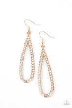 Load image into Gallery viewer, Glitzy Goals - Gold Earrings
