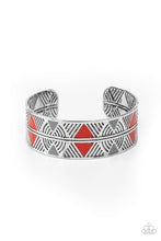 Load image into Gallery viewer, Hidden Glyphs - Red Bracelet Paparazzi
