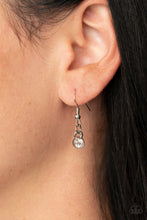 Load image into Gallery viewer, Paparazzi Total Head-Turner - White Rhinestone Necklace
