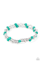 Load image into Gallery viewer, Paparazzi Ethereally Entangled - Green Bracelet
