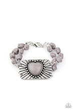 Load image into Gallery viewer, Sandstone Sweetheart - Silver Bracelet Paparazzi
