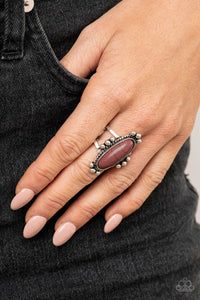 Pioneer Paradise - Brown Stone Ring Paparazzi
