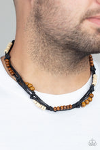 Load image into Gallery viewer, Tiki Tour - Black Urban Necklace Paparazzi
