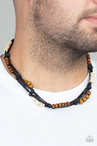 Tiki Tour - Black Urban Necklace Paparazzi