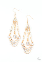 Load image into Gallery viewer, High-Ranking Radiance - Gold Earring paparazzi
