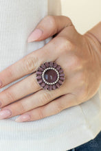 Load image into Gallery viewer, Elegantly Eden - Purple Ring Paparazzi
