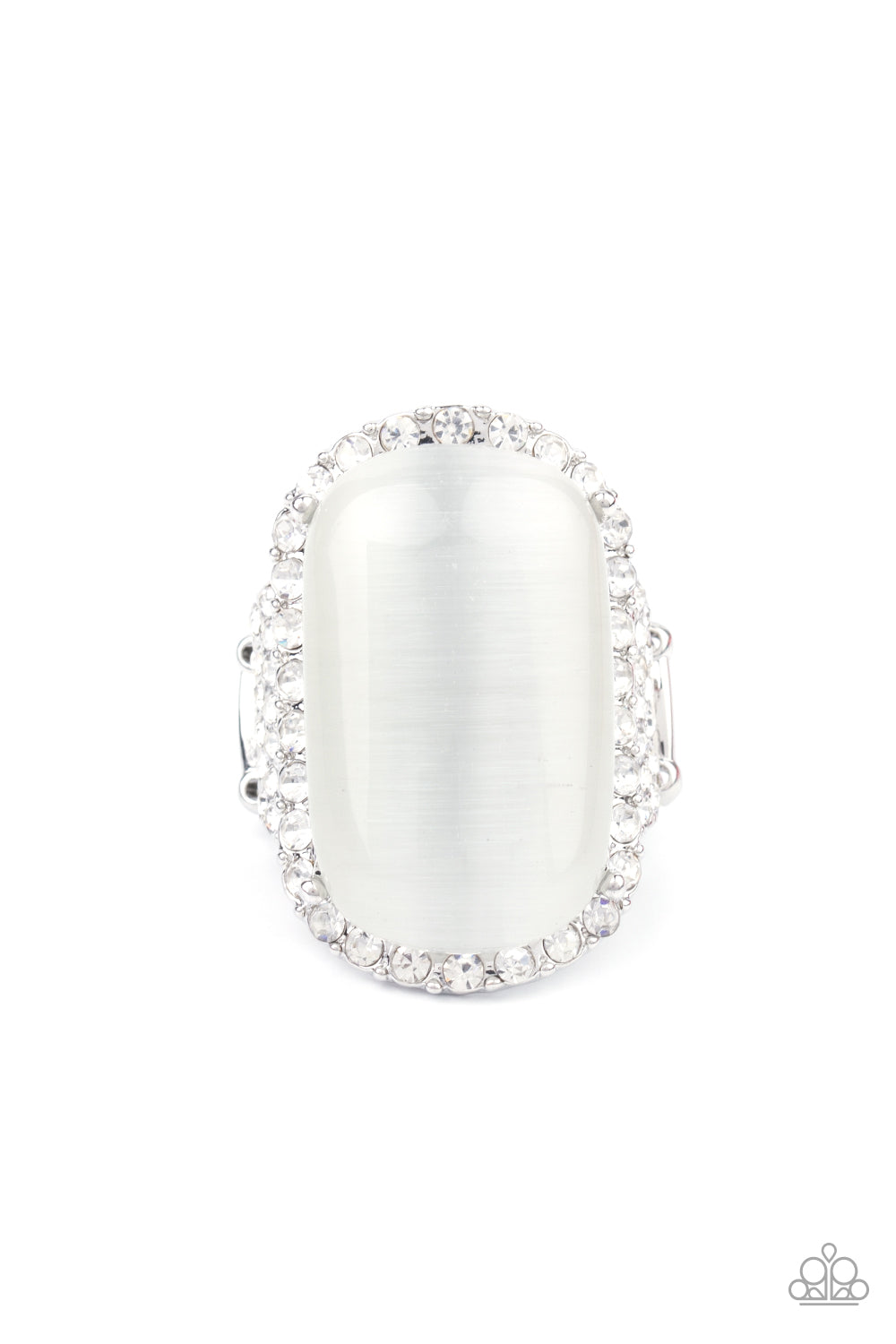 Thank Your LUXE-y Stars - White Moonstone Ring Paparazzi