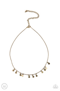 Paparazzi Ready, Set, DISCO! - Brass Necklace