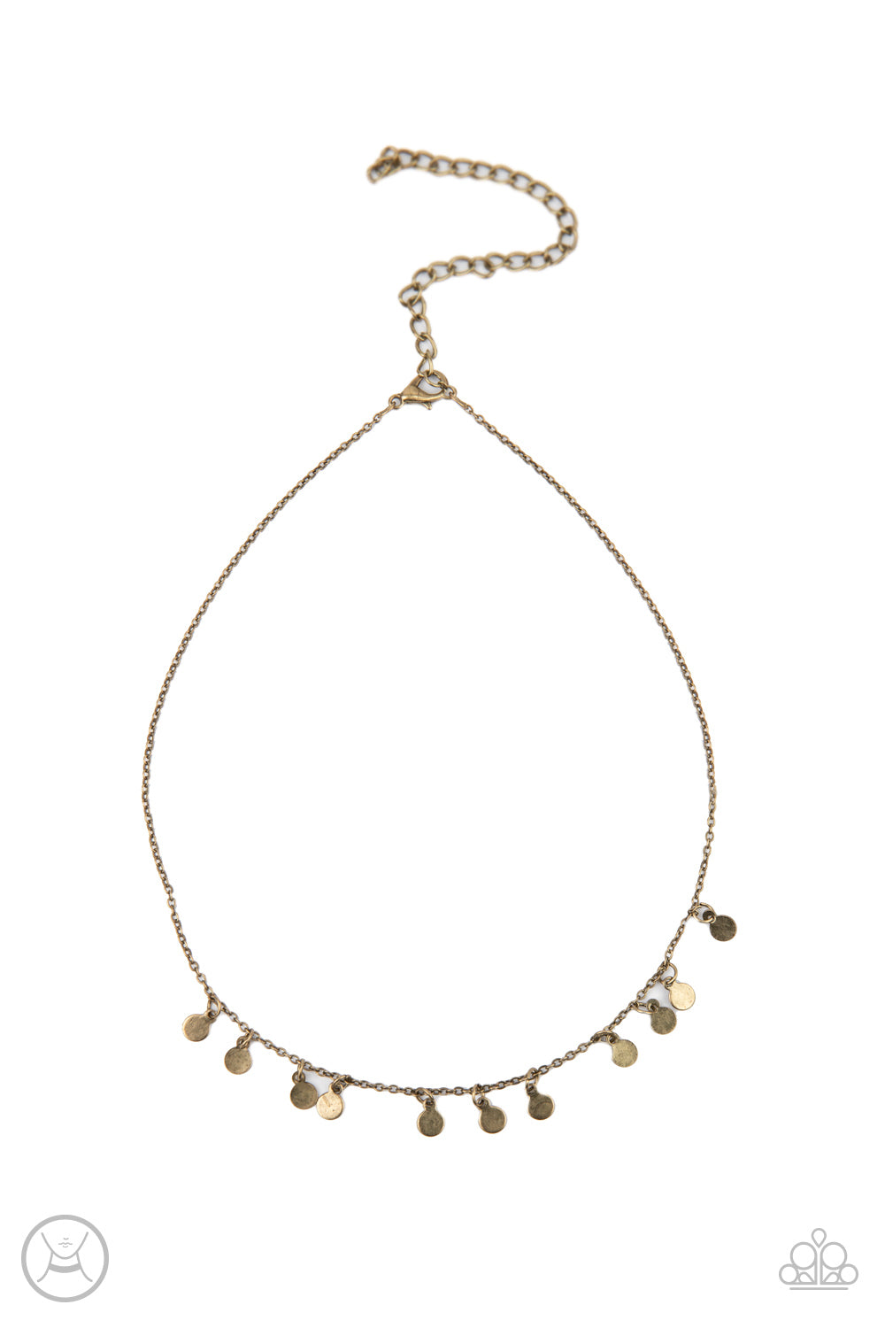 Paparazzi Ready, Set, DISCO! - Brass Necklace