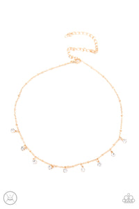 Dainty Diva - Gold Necklace Paparazzi