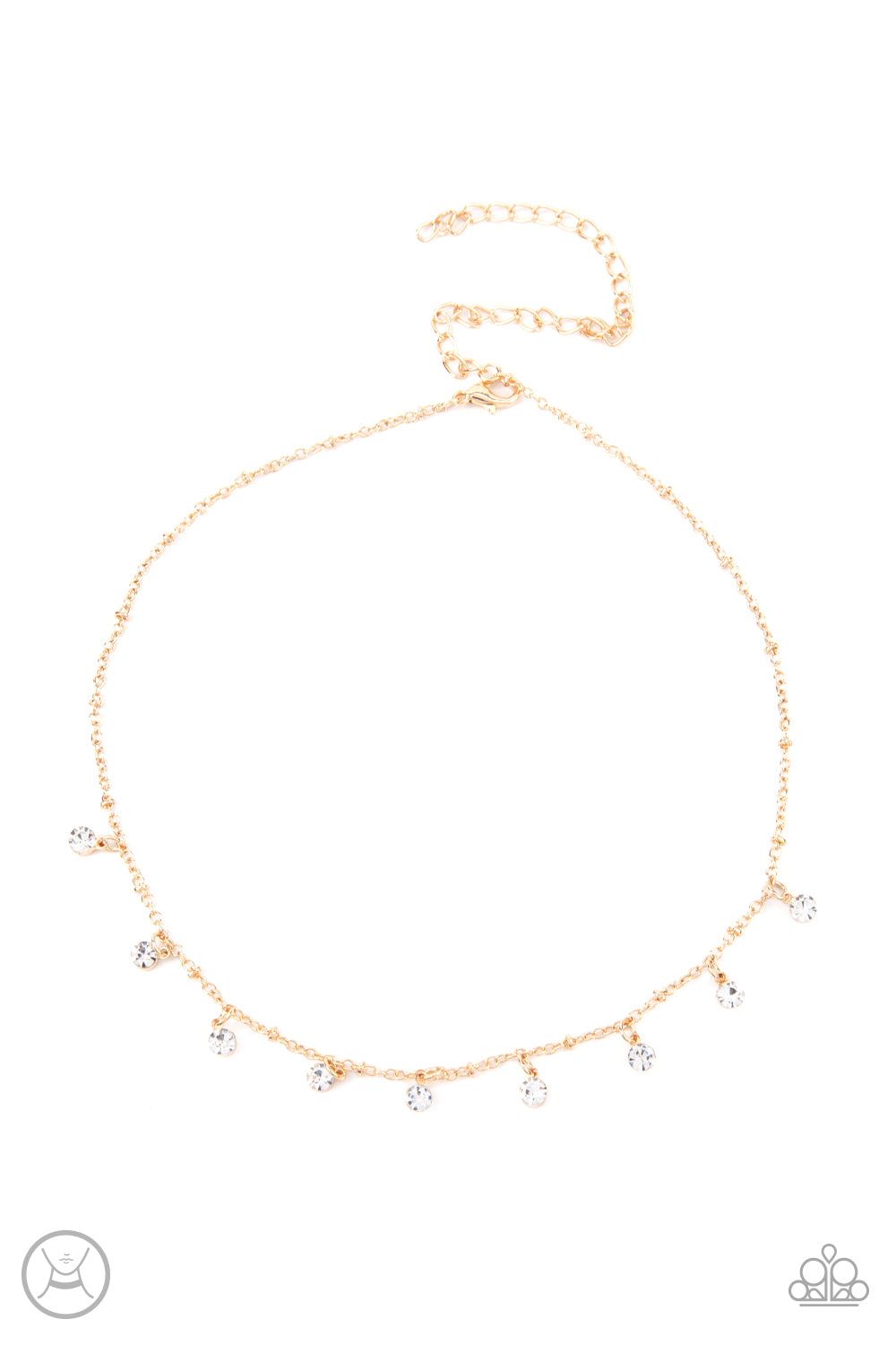 Dainty Diva - Gold Necklace Paparazzi