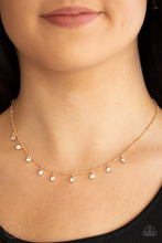 Load image into Gallery viewer, Dainty Diva - Gold Necklace Paparazzi
