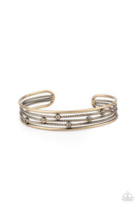 Extra Expressive - Brass Bracelet Paparazzi