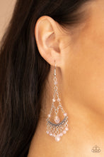 Load image into Gallery viewer, First In SHINE - Pink Earring Paparazzi
