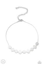 Load image into Gallery viewer, Paparazzi Dont Get Bent Out Of Shape - Silver Necklace
