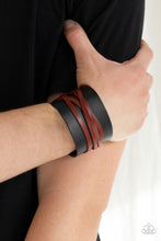 Load image into Gallery viewer, Pirate Plunder - Black Leather Band
