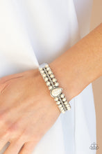 Load image into Gallery viewer, Nature Resort - White Stone Bracelet Paparazzi
