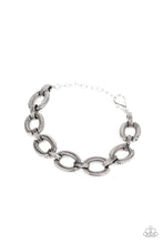 Load image into Gallery viewer, Paparazzi Industrial Amazon - Silver Bracelet
