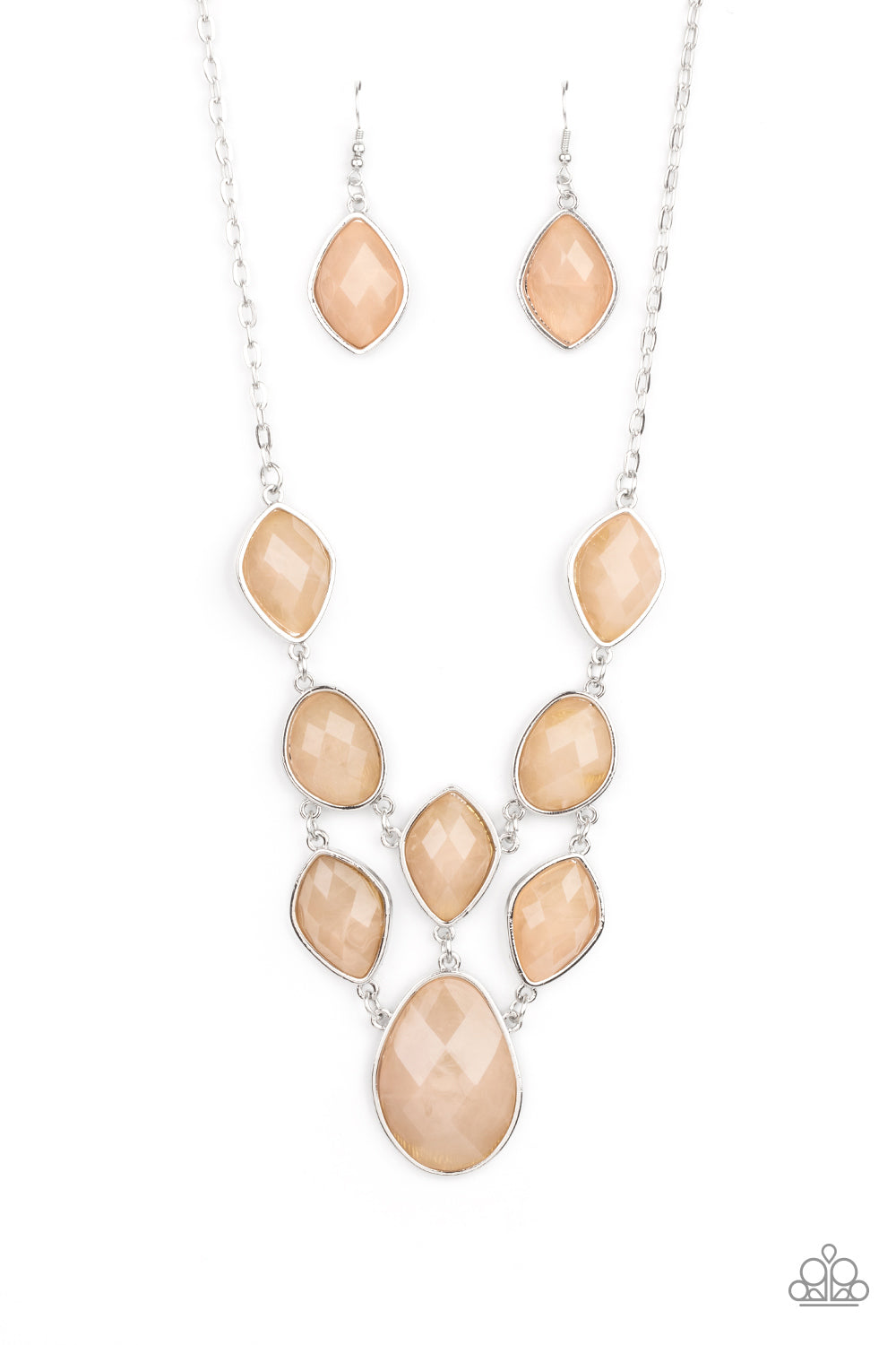Opulently Oracle - Brown Necklace Paparazzi