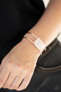 Rehearsal Refinement - Rose Gold Bracelet Paparazzi